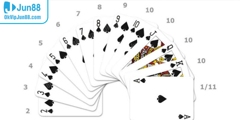 Jun88 hướng dẫn cách tính điểm bài Blackjack